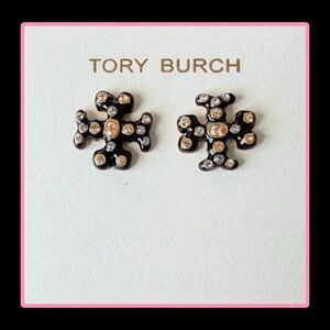 NEW Tory Burch Roxanne Jeweled Stud Earrings